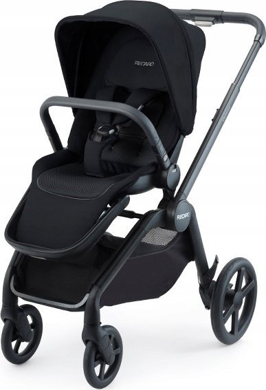 Wózek Recaro Recaro Sadena/Celona klapvognssæde Select Night Juodas