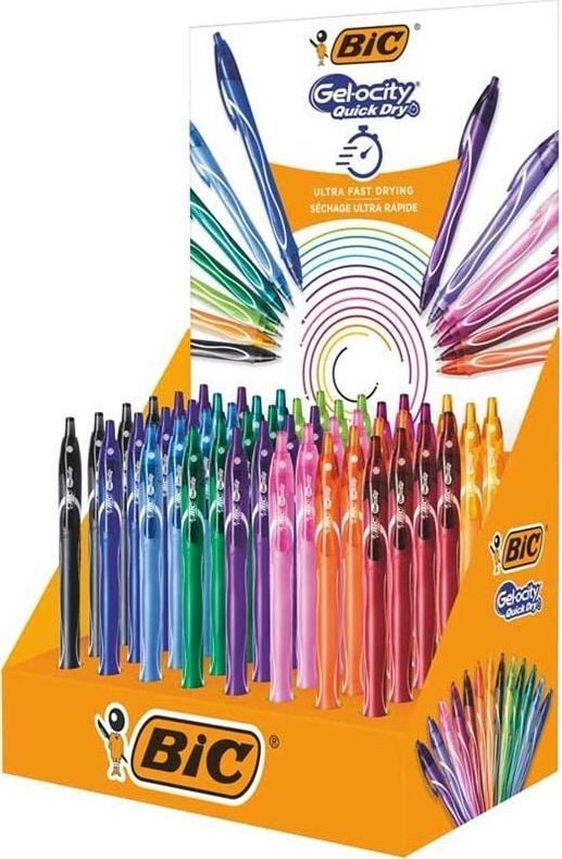 Bic Długopis żelowy Gel-ocity quick dry mix (48szt)