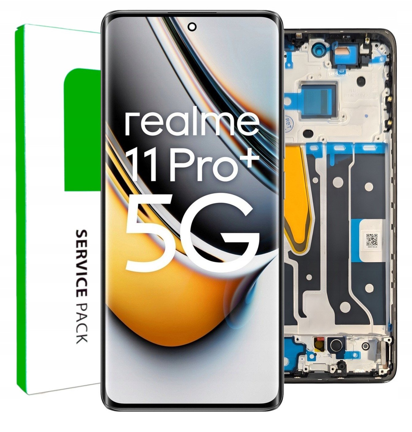 Wyświetlacz do Realme 11 Pro Plus Ekran LCD Ramka Oryginał Zila RMX3740 (5904858338450)