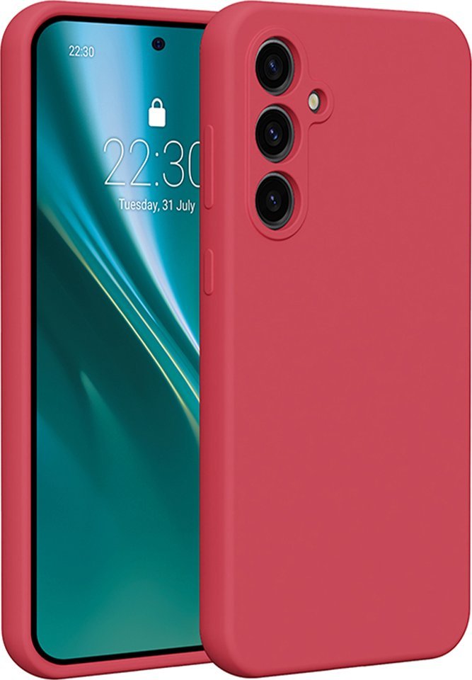 Etteri Nakładka Etteri Silicone Case do Samsung Galaxy S23 FE malinowa