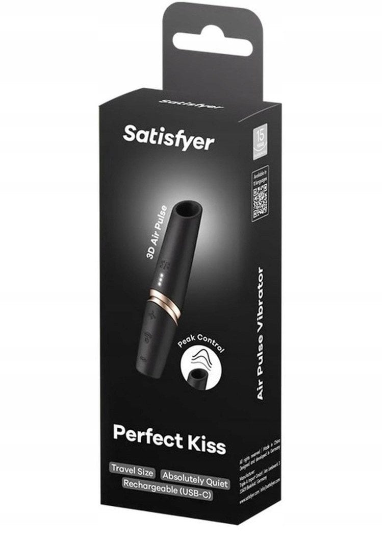 SATISFYER_Perfect Kiss ciśnieniowy masażer łechtaczki