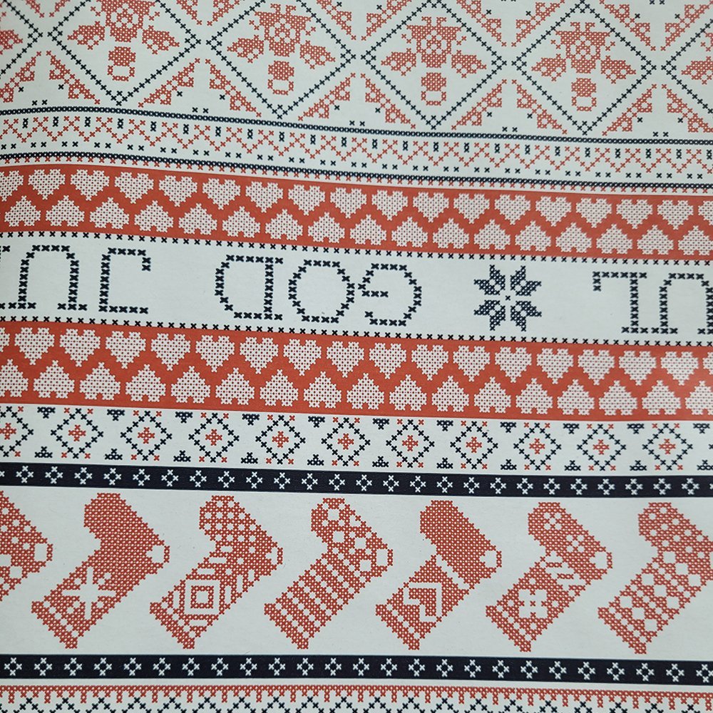 Fastima Papier świąteczny do pakowania kolorowy 70cmx3m 3m51