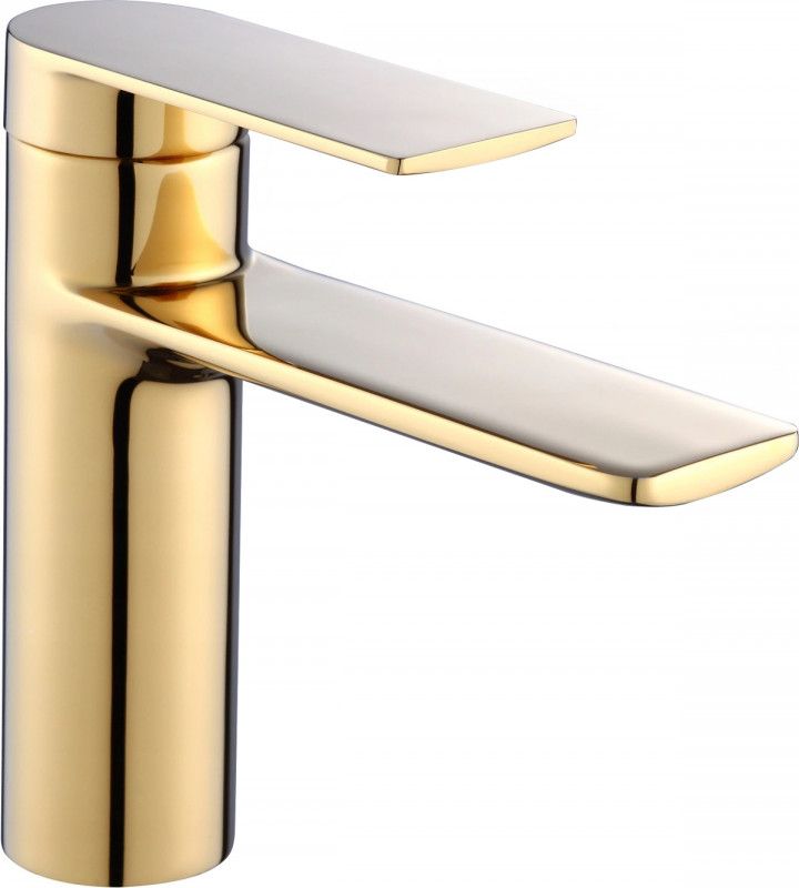 Bateria umywalkowa Mexen Zero stojąca złoty