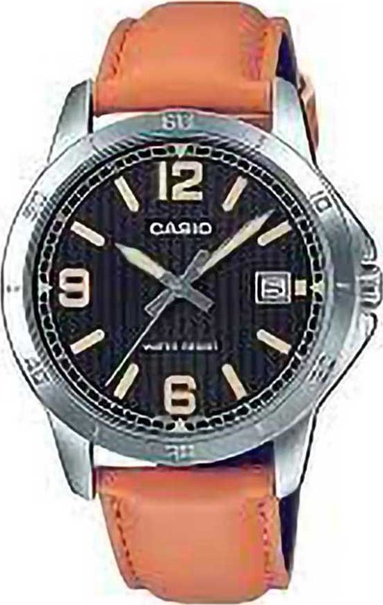 Zegarek Casio MTP-V004L Męski brązowy
