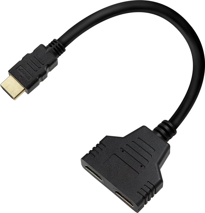 Savio Rozdzielacz HDMI (M) - HDMI (Ż) x 2, AK-77