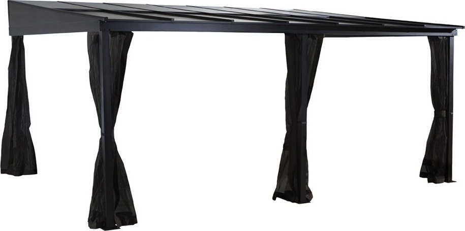 vidaXL Sojag Aluminiowe zadaszenie tarasu St. Barth 1216 Antracyt 363x484x240cm