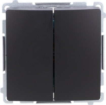 Kontakt-Simon Łącznik świecznikowy Kontakt-Simon Simon Basic BMW5.01/49 moduł 10AX, 250V~, szybkozłącza czarny mat