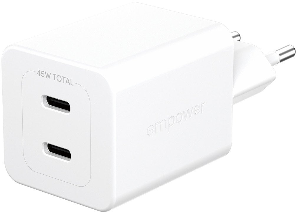 TURBO 45W CHARGER INCL.