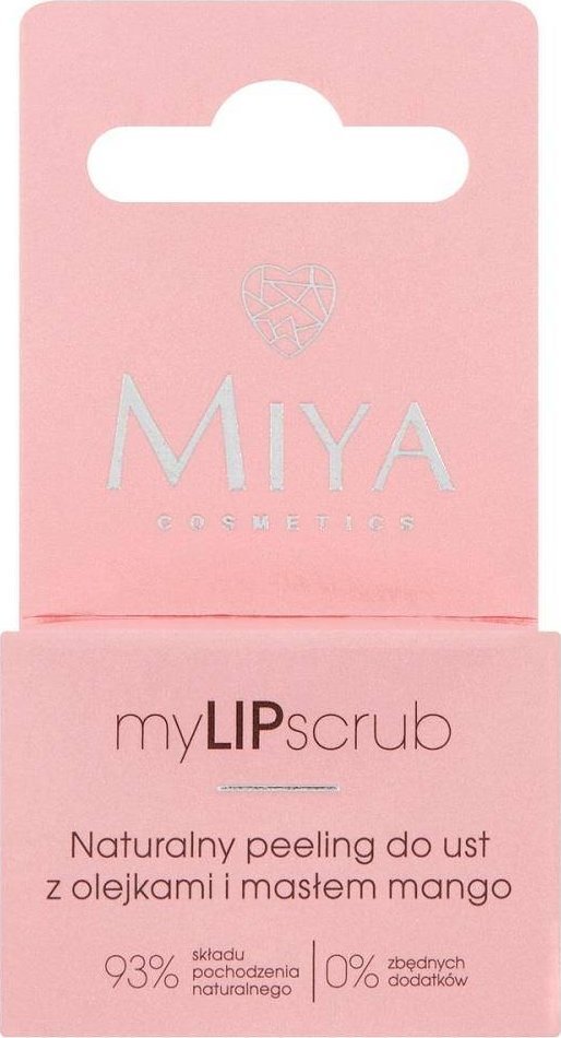 Miya MIYA MyLIPscrub naturalny peeling do ust z olejkami i masłem mango 10g