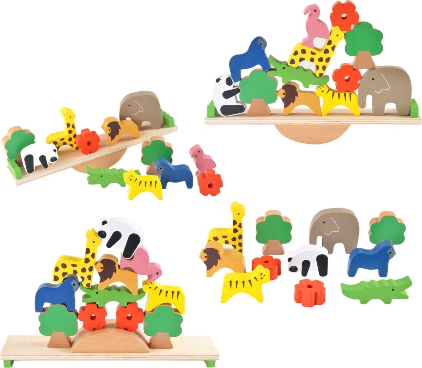 Trifox RÓWNOWAŻNIA DREWNIANA 13 ELEMENTÓW