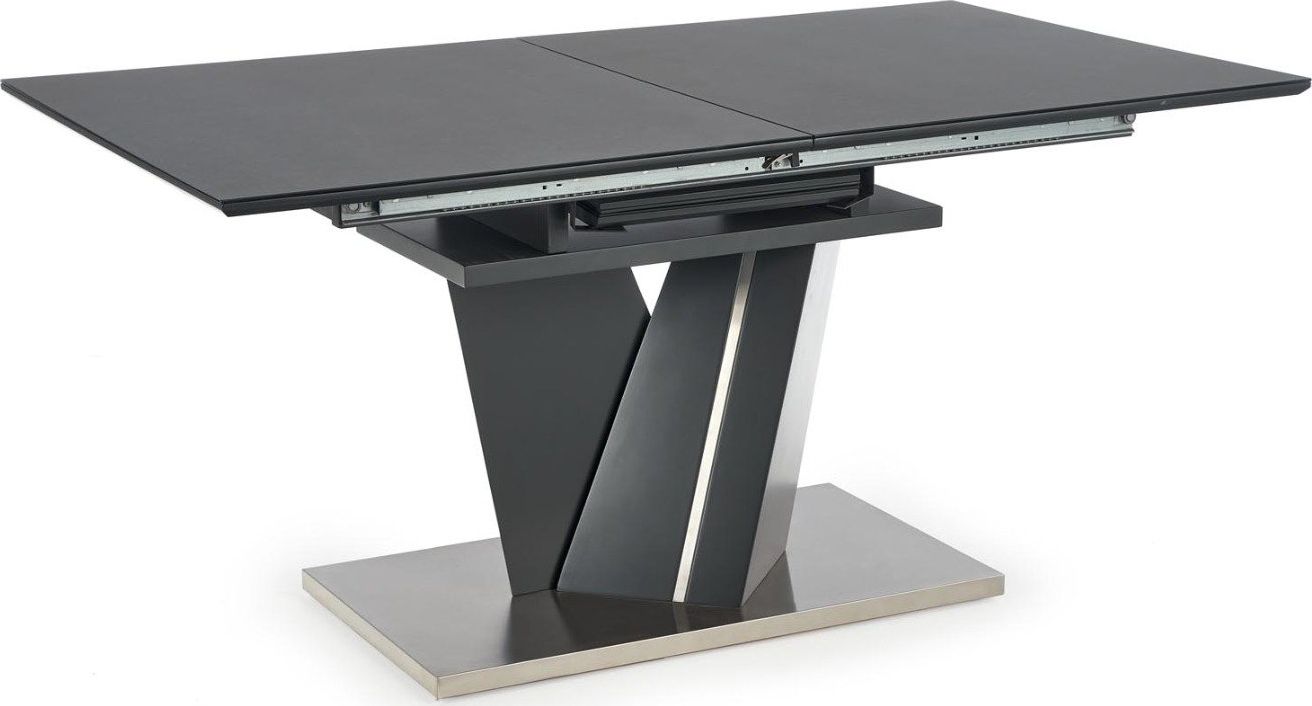 Halmar Stół rozkładany SALVADOR 160(200)x90 ciemnoszary