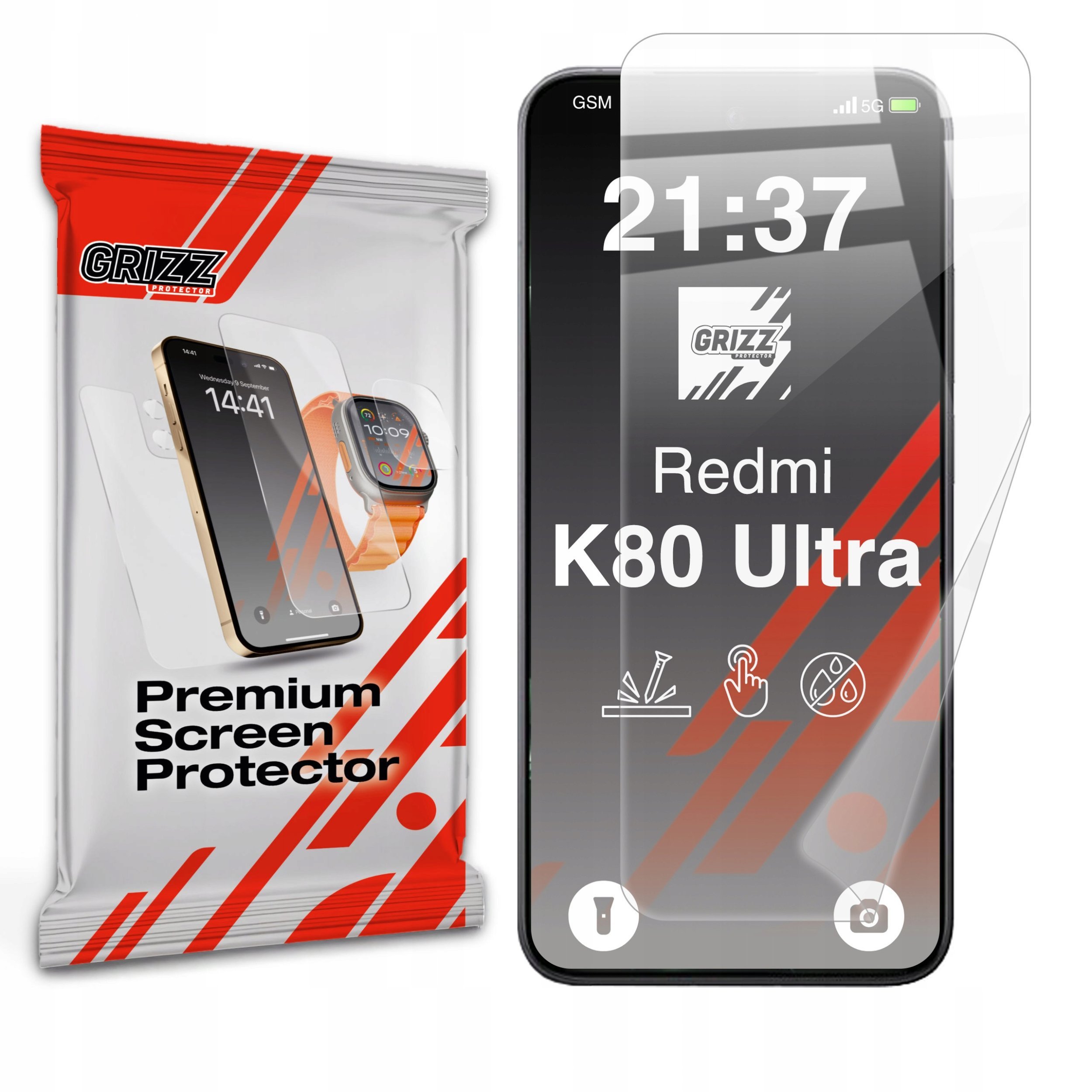 Folia ceramiczna GrizzGlass CeramicFilm do Xiaomi Redmi K80 Ultra