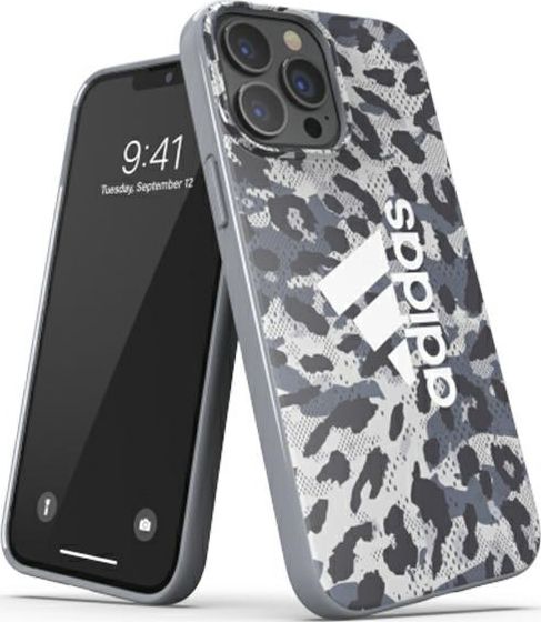 Adidas Adidas OR Snap Case Leopard iPhone 13 Pro Max 6,7" szary/grey 47262