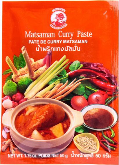 Cock Brand Pasta Curry Massaman 50g uniwersalny