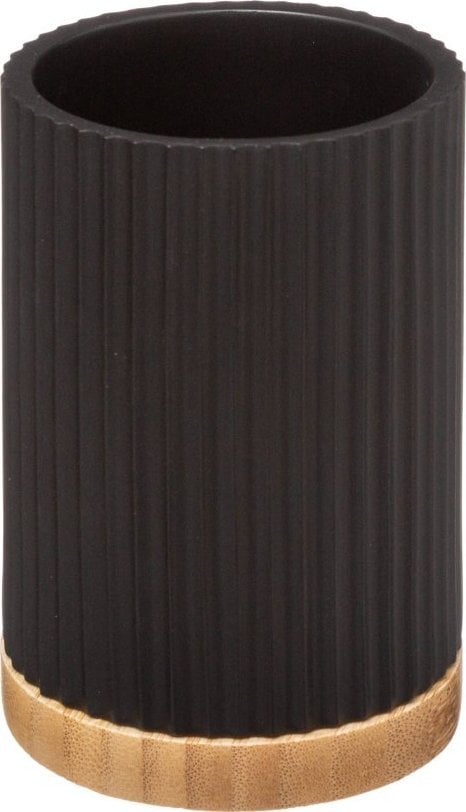 5five Kubek na szczoteczki do zębów NATUREO, czarny