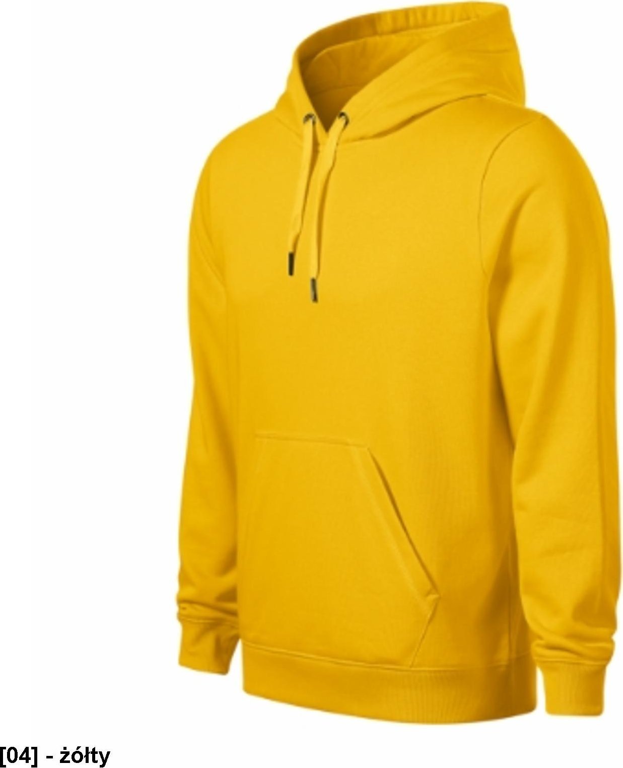 MALFINI Break (GRS) - ADLER - Break (GRS) - Bluza męska, 280 g/m2, 80 % bawełna, 20 % GRS poliester z recyklingu - żółty S