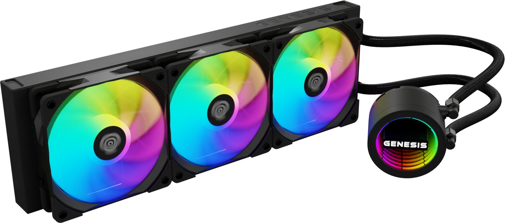 Chłodzenie wodne Genesis Hydria 360 ARGB Czarne (NLG-2321)