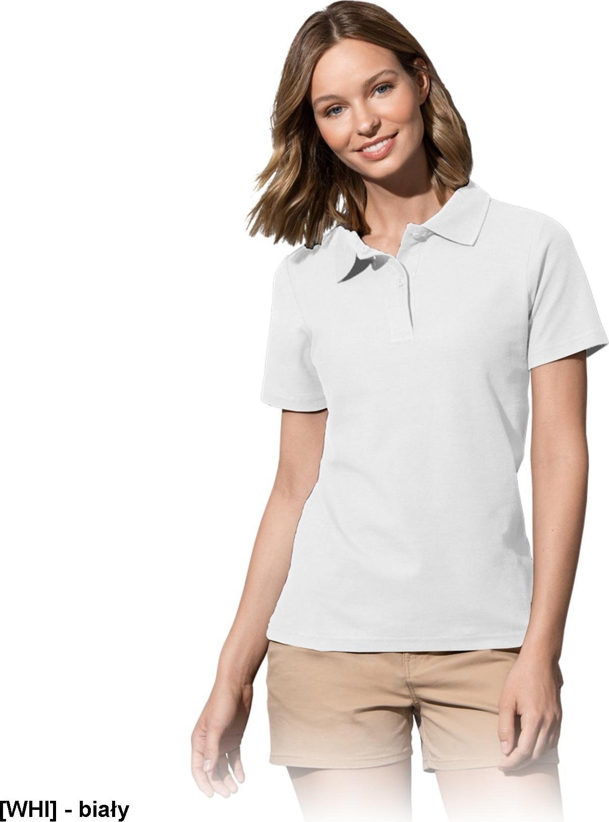 Stedman ST3100 - polo damskie - biały XL