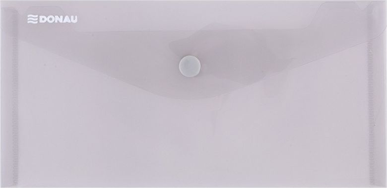 Donau Teczka kopertowa DONAU zatrzask, PP, DL, 180mikr., dymna