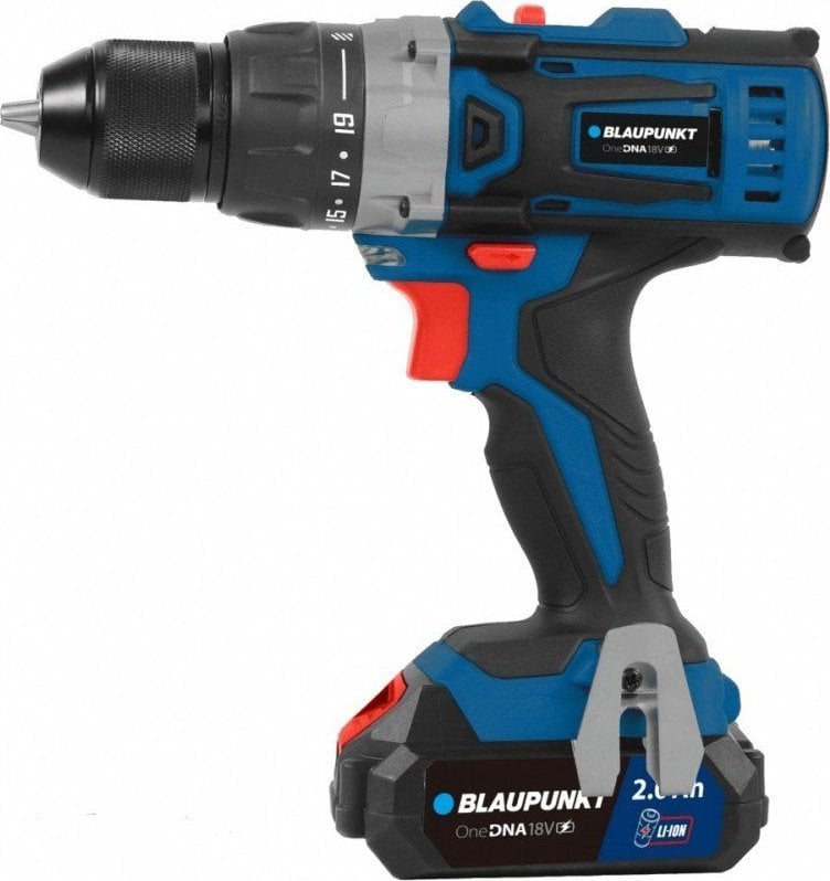 Wiertarko-wkrętarka Blaupunkt Wiertarko-wkrętarka 18 V CD7010 2XAkumulator i ładowarka