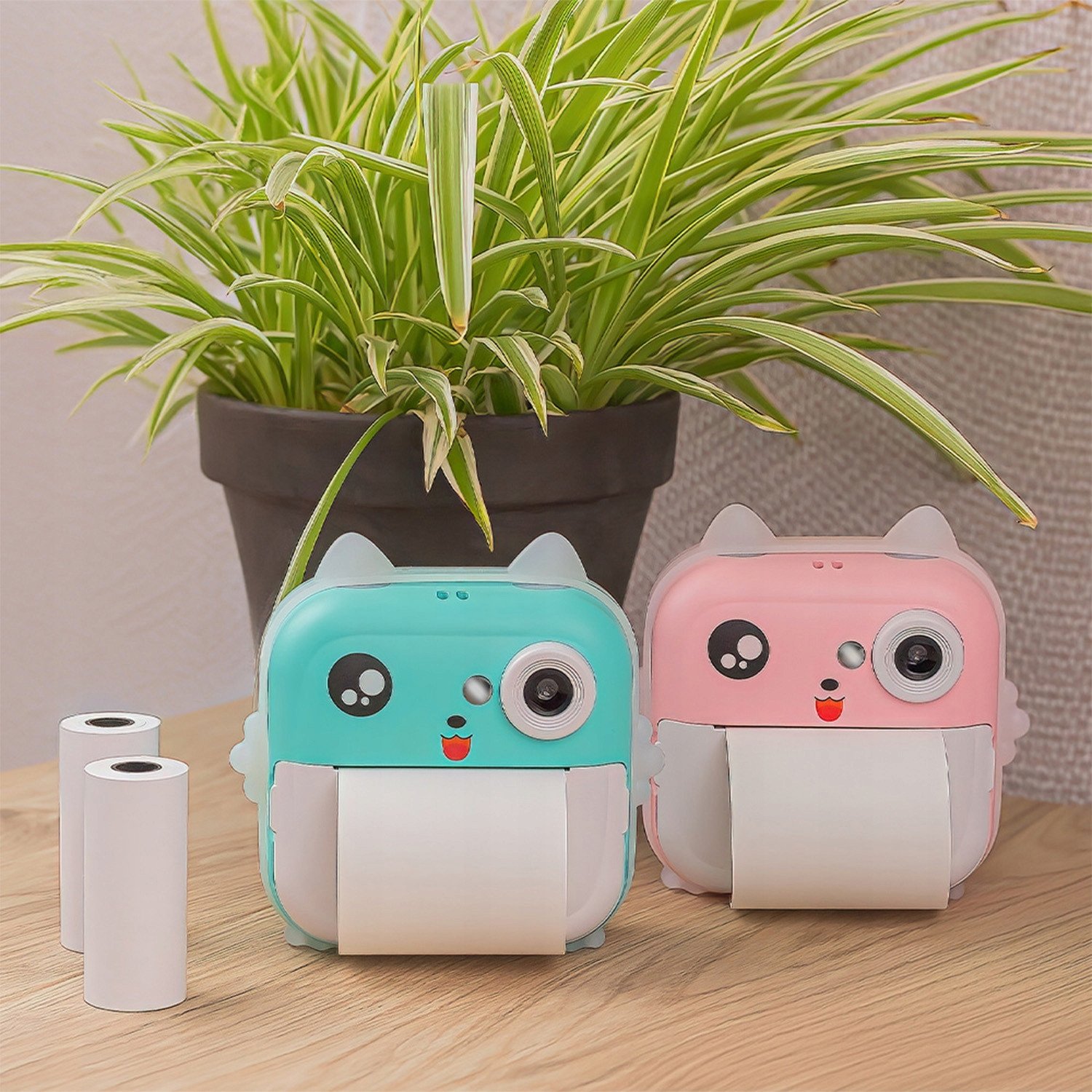 Maxlife MXPC-100 PINK Children's camera with printing function