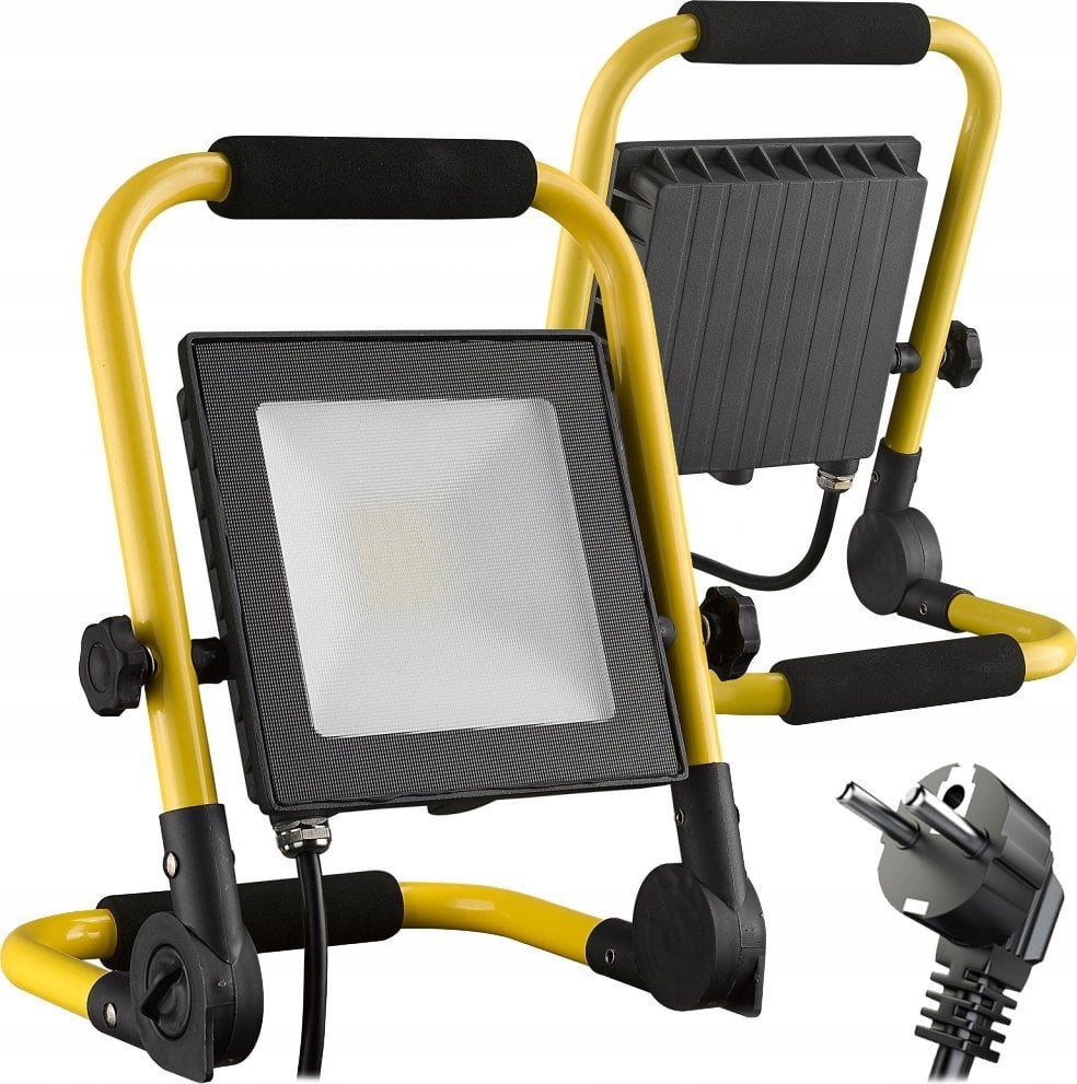 Loyal Lighting LAMPA przenośna LED Loyal Lighting 2800lm LUMILEDS IP65 4K stojak/przewVDE/wtyczka