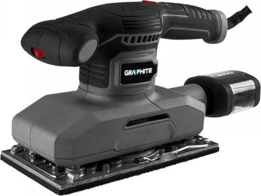 Szlifierka Graphite Szlifierka oscylacyjna (Szlifierka oscylacyjna 380W, stopa 115 x 230 mm)