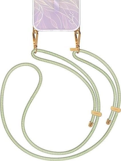 Uniq UNIQ Coehl Laurel uniwersalna smycz do telefonu limonkowy/light lime