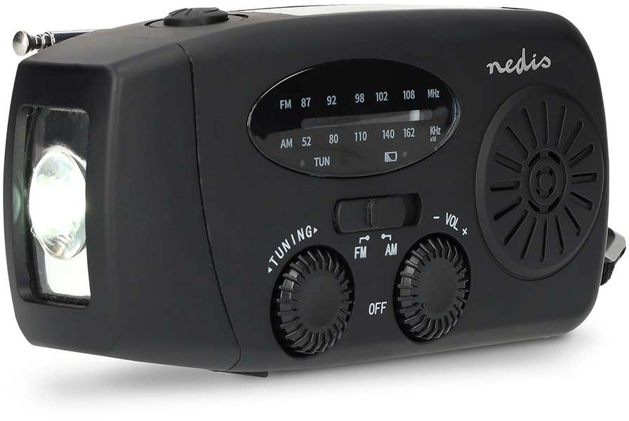 Radio Nedis RDFMCR2000BK radio Przenośny Analogowy Czarny
