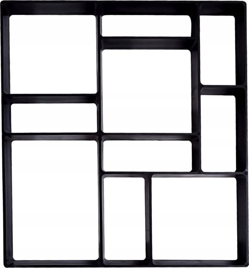 Korbi DUŻA FORMA KAMIENIA KOSTKI BRUKOWEJ MATRYCA 60x50