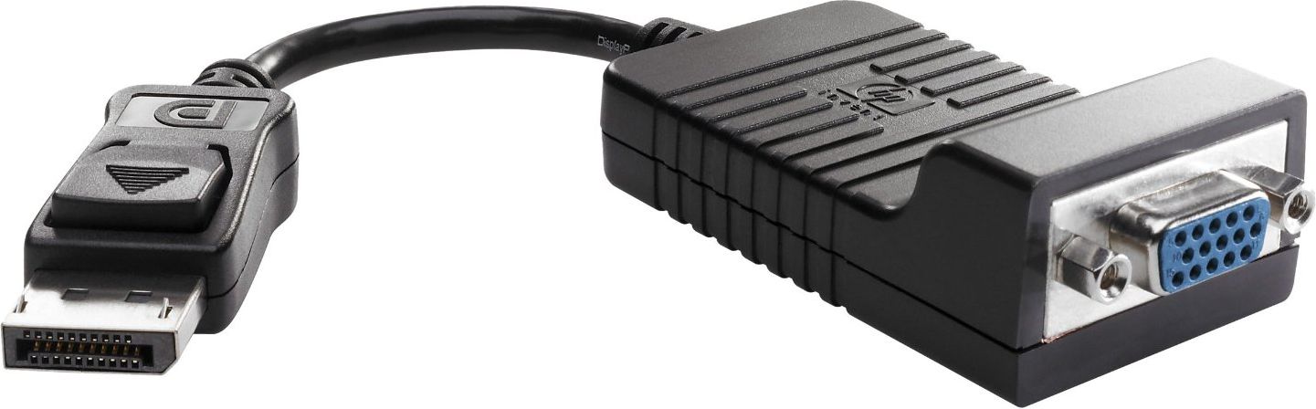 Adapter AV HP DisplayPort - D-Sub (VGA) czarny (AS615AT)
