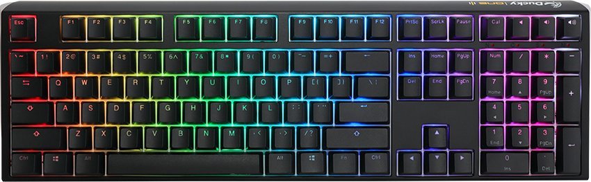 Klawiatura Ducky One 3 Classic Black/White Gaming klawiatura RGB LED - MX-Red