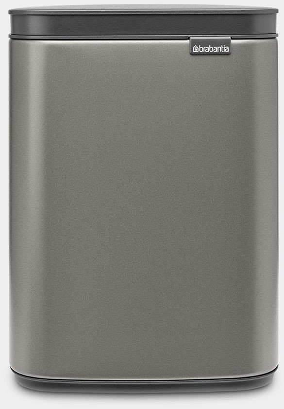 BRABANTIA waste bin Bo 4l Platinum 222504