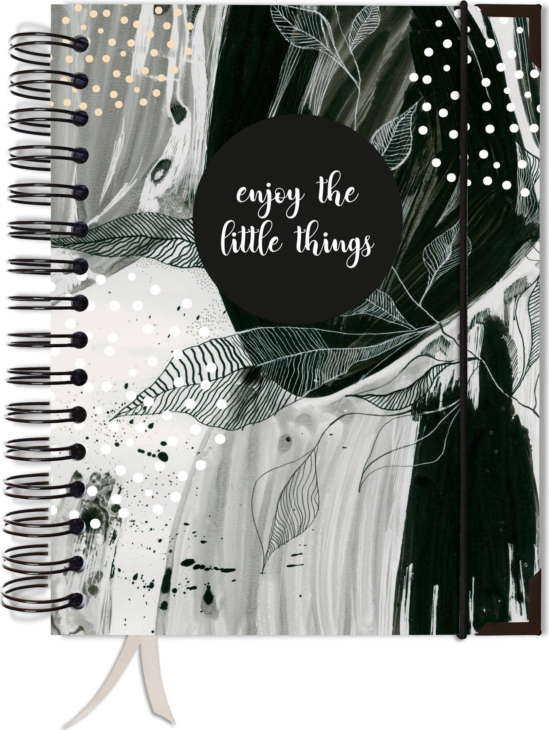 TadaPlanner Bullet journal 180 stron TaDa Planner notes zeszyt A5+ pamiętnik w kropki