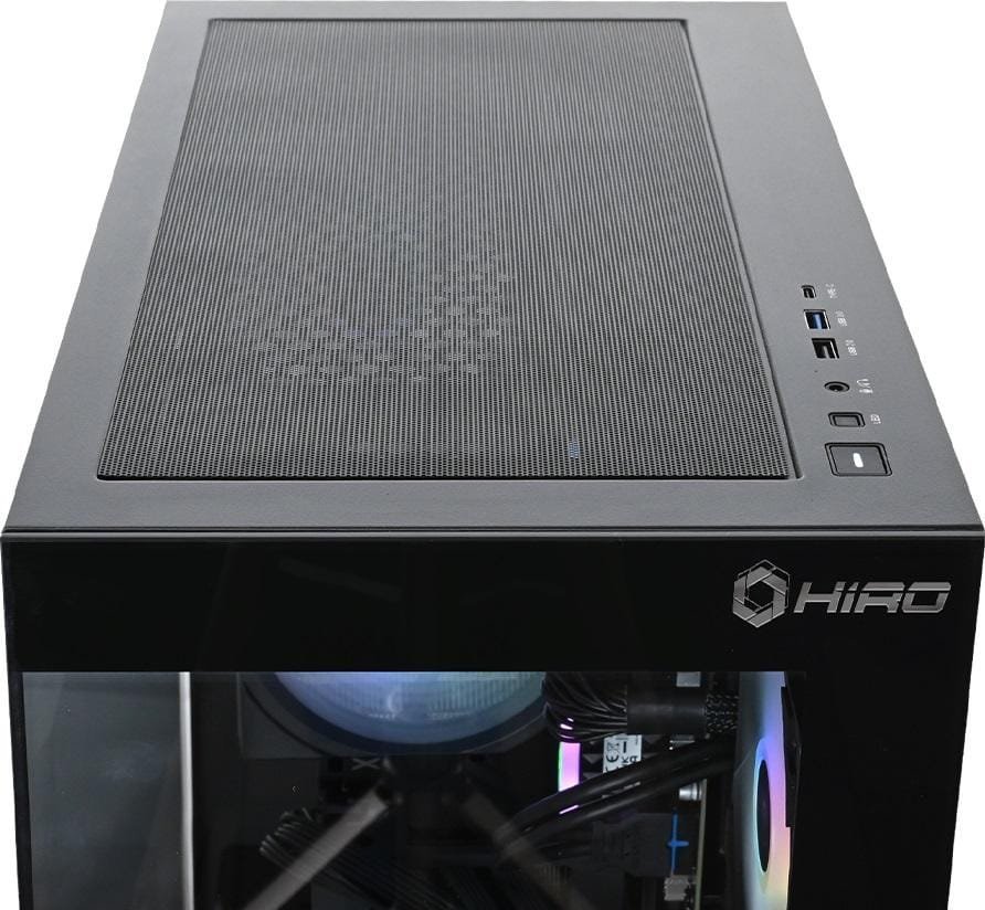 Komputer HIRO Aurora AMD Ryzen 7 9800X3D, RTX 5080 16GB, 32GB RAM, 1TB SSD, WIFI, W11H