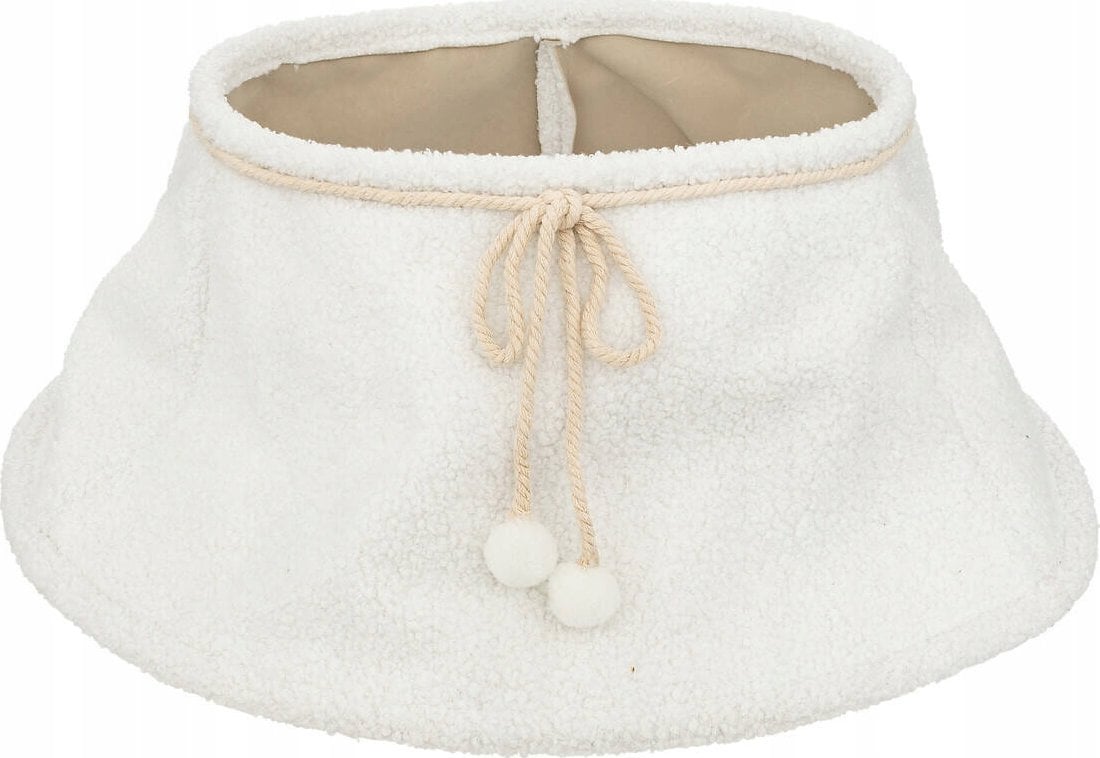 Fééric Lights and Christmas Spódniczka pod choinkę z białego pluszu, Ø 56 cm