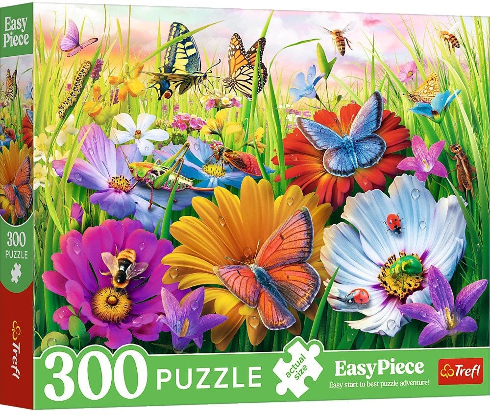 Trefl Puzzle EasyPiece Owady na łące 300 elementów (23103)