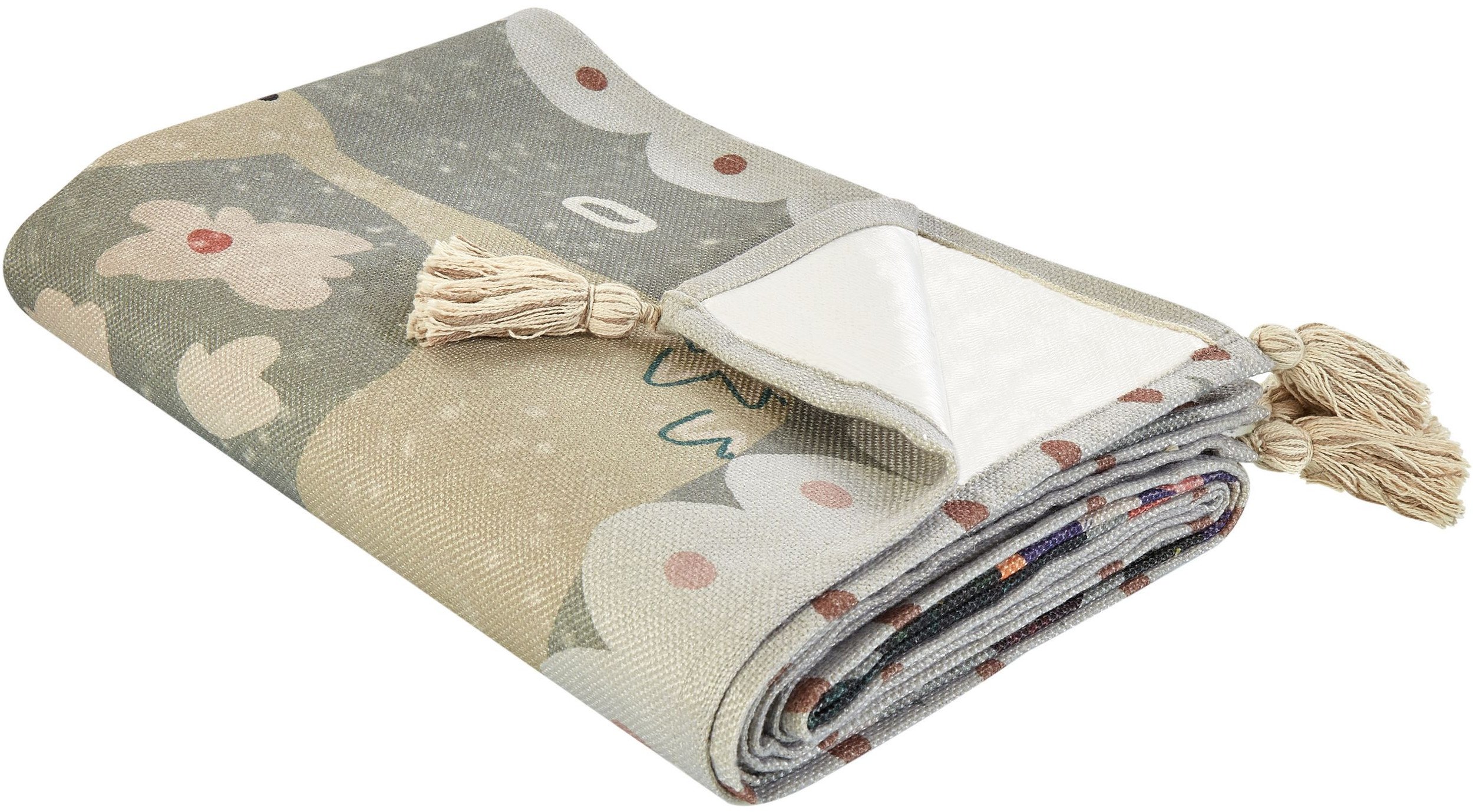 Koc piknikowy BANDOWALI 200 x 200 cm Kolorowy