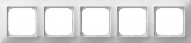 Ospel Ramka pięciokrotna Impresja biały (R-5Y/00)