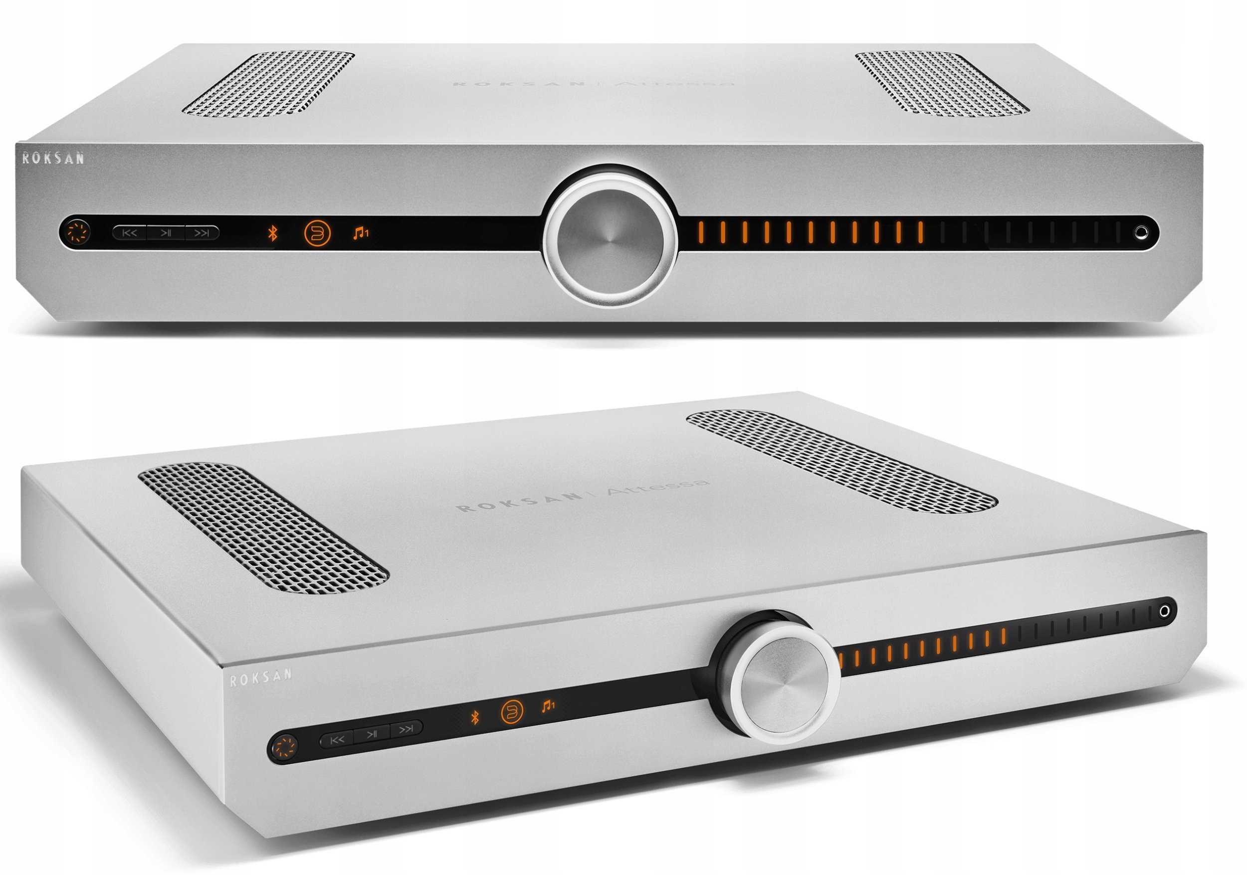 Roksan ATTESSA - wzmacniacz all-in-one Kolor: Srebrny