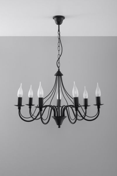 Lampa wisząca Sollux Minerwa 7x40W (SL.0219)