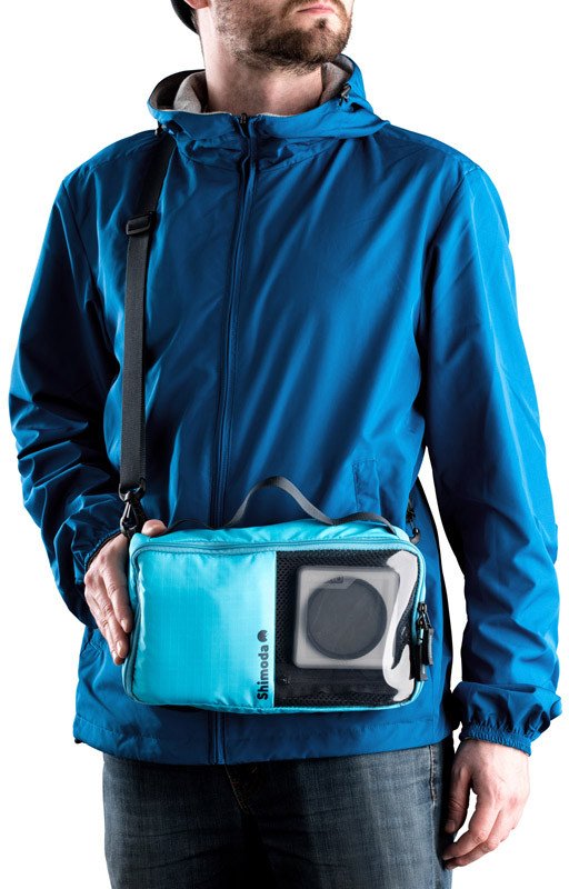 Torba Shimoda Accessory Case Medium Blue River