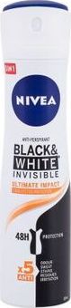 Nivea Invisible For Black & White Ultimate Impact 48H Antyperspirant 150ml