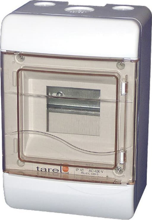 Tarel Rozdzielnica modułowa 1x5 podtynkowa zaciski PE i N 1x16x10mm2 IP40 6666-105