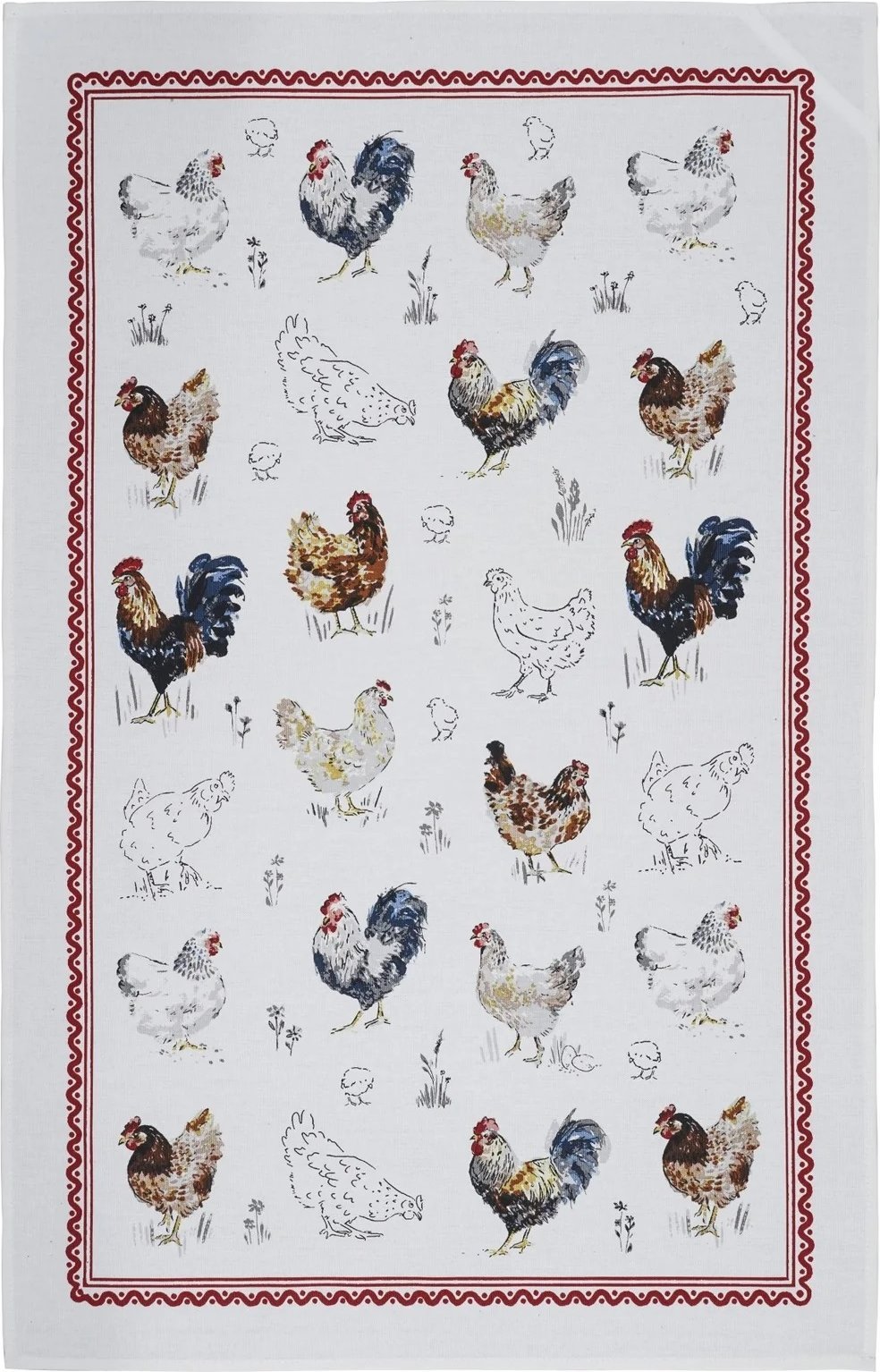Ulster Weavers Ściereczka kuchenna 48x74 cm Farm Birds