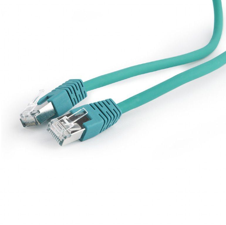 Gembird RJ-45/RJ-45, kat.6A, S/FTP, zielony, 3m (PP6A-LSZHCU-G-3M)