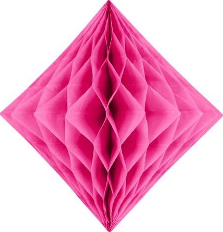 Diament bibułowy, ciemny różowy, 30cm uniwersalny