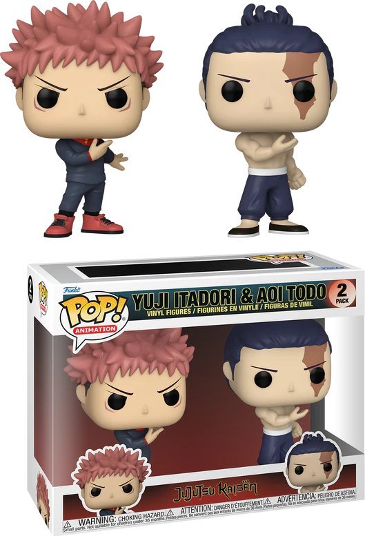 Figurka Funko Pop funko pop! jujutsu kaisen itadori & todo 2 pack animation