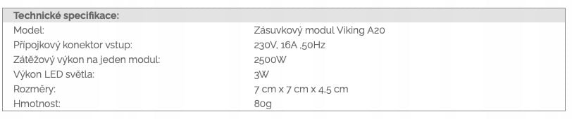 Viking moduł gniazdowy LED, światło z czujnikiem ruchu 3W, srebrny