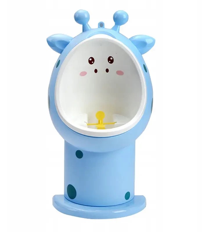 Primabobo Pisuar dla chłopca regulowany Żyrafka niebieski